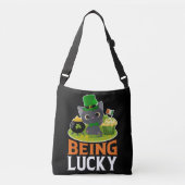 Saint Patrick's Day is Lucky Crossbody Tas (Voorkant)