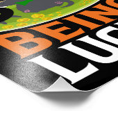 Saint Patrick's Day is Lucky Foto Afdruk (Hoek)