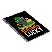 Saint Patrick's Day is Lucky Notitieboek (Rechterzijde)