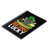 Saint Patrick's Day is Lucky Notitieboek (Linkerzijde)
