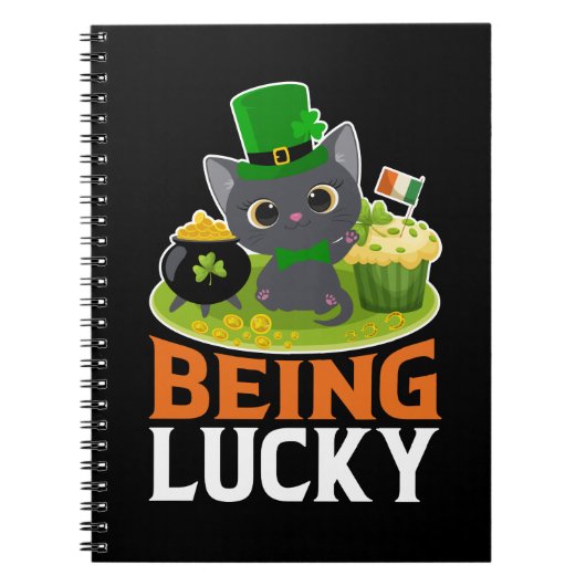 Saint Patrick's Day is Lucky Notitieboek (Voorkant)