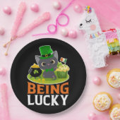 Saint Patrick's Day is Lucky Papieren Bordje (Feest)