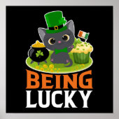 Saint Patrick's Day is Lucky Poster (Voorkant)