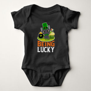 Saint Patrick's Day is Lucky Romper