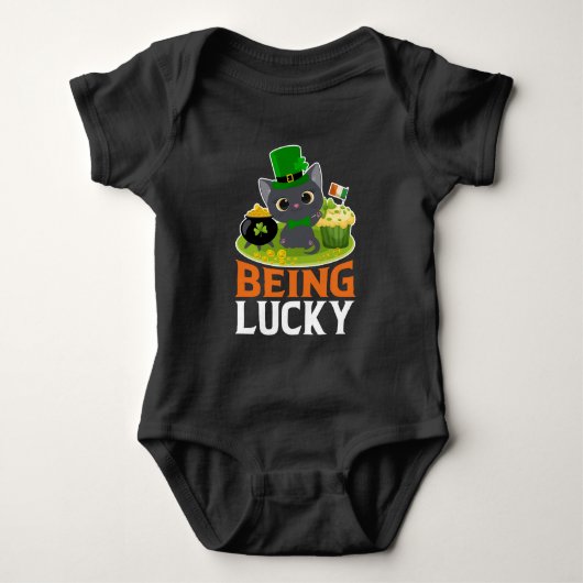 Saint Patrick's Day is Lucky Romper (Voorkant)