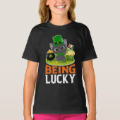 Saint Patrick's Day is Lucky T-shirt (Voorkant)