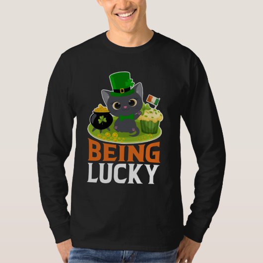 Saint Patrick's Day is Lucky T-shirt (Voorkant)