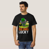 Saint Patrick's Day is Lucky T-shirt (Voorkant volledig)