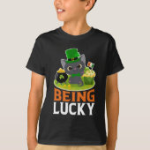 Saint Patrick's Day is Lucky T-shirt (Voorkant)