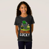 Saint Patrick's Day is Lucky T-shirt (Voorkant volledig)