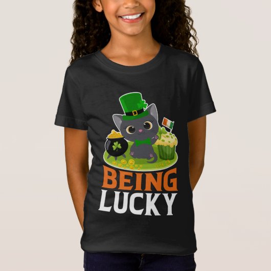 Saint Patrick's Day is Lucky T-shirt (Voorkant)