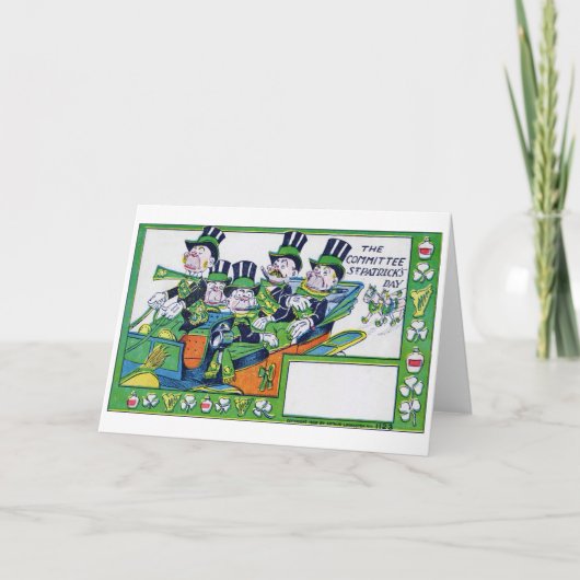 Saint Patrick's Day,  Kaart (Voorkant)