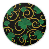 Saint Patricks Day Keramische Knop (Voorkant)