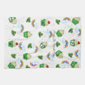 Saint Patrick's Day Keuken Handdoek Cupcakes (Horizontaal)