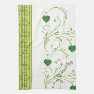 Saint Patrick's Day Keuken Handdoek Shamrocks