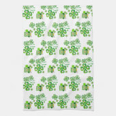 Saint Patrick's Day Keuken Handdoek Uil (Verticaal)