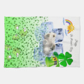 Saint Patrick's Day Keukenhanddoek IJsbeer (Horizontaal)
