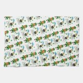 Saint Patrick's Day Kitchen Hand Towel Leprechaun Theedoek (Horizontaal)