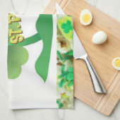 Saint Patrick's Day Kitchen Hand Towel Theedoek (Quarter Fold)
