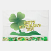 Saint Patrick's Day Kitchen Hand Towel Theedoek (Horizontaal)