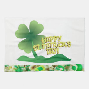 Saint Patrick's Day Kitchen Hand Towel Theedoek