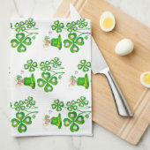 Saint Patrick's Day Kitchen Hand Towel Theedoek (Quarter Fold)