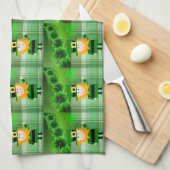 Saint Patrick's Day Kitchen Hand Towel Theedoek (Quarter Fold)