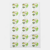 Saint Patrick's Day Kitchen Hand Towel Theedoek (Verticaal)
