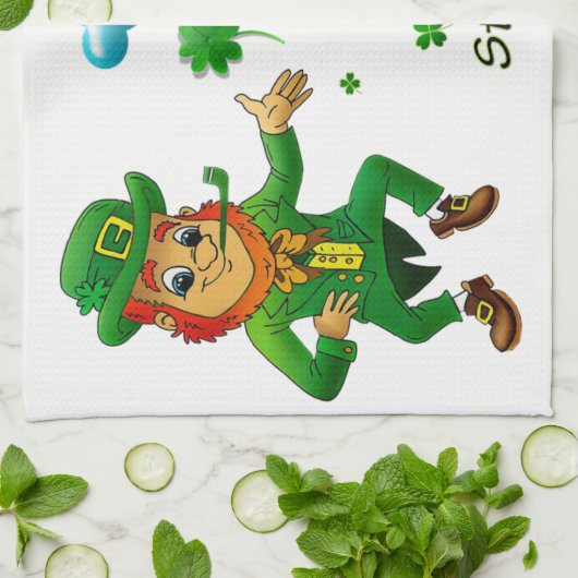 Saint Patrick's Day Kitchen Hand Towel Theedoek (Gevouwen)