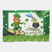 Saint Patrick's Day Kitchen Hand Towel Theedoek (Horizontaal)