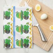 Saint Patrick's Day Kitchen Hand Towel Theedoek (Quarter Fold)