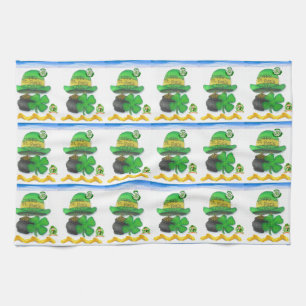Saint Patrick's Day Kitchen Hand Towel Theedoek