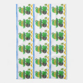 Saint Patrick's Day Kitchen Hand Towel Theedoek (Verticaal)