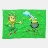 Saint Patrick's Day Kitchen Hand Towel Theedoek (Horizontaal)