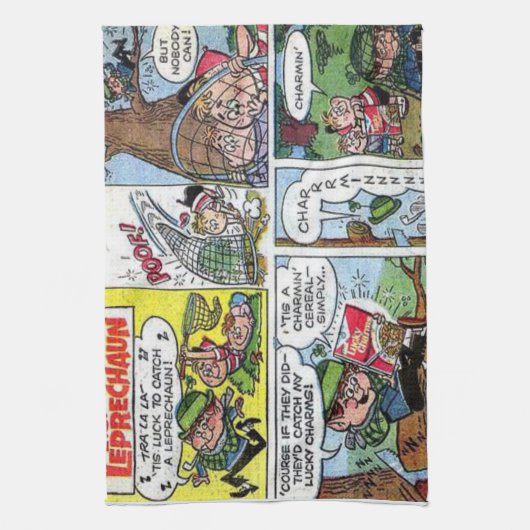 Saint Patrick's Day Kitchen Hand Towel Theedoek (Verticaal)