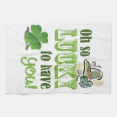 Saint Patrick's Day Kitchen Hand Towel Theedoek (Horizontaal)