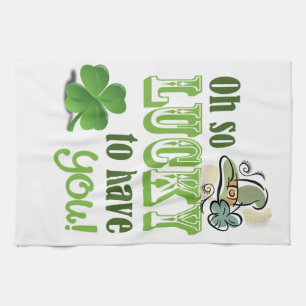 Saint Patrick's Day Kitchen Hand Towel Theedoek