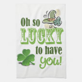 Saint Patrick's Day Kitchen Hand Towel Theedoek (Verticaal)