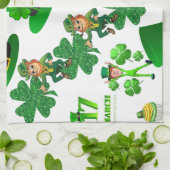 Saint Patrick's Day Kitchen Hand Towel Theedoek (Gevouwen)