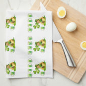 Saint Patrick's Day Kitchen Hand Towel Theedoek (Quarter Fold)