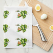 Saint Patrick's Day Kitchen Hand Towel Theedoek (Quarter Fold)