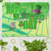Saint Patrick's Day Kitchen Hand Towel Theedoek (Gevouwen)