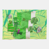 Saint Patrick's Day Kitchen Hand Towel Theedoek (Horizontaal)