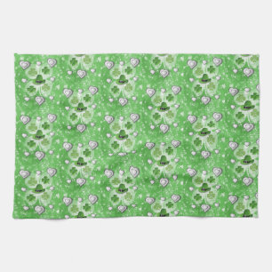 Saint Patrick's Day Kitchen Hand Towel Theedoek