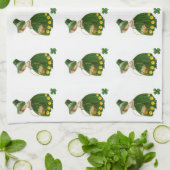 Saint Patrick's Day Kitchen Hand Towel Theedoek (Gevouwen)