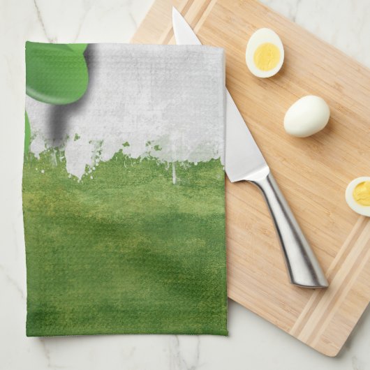 Saint Patrick's Day Kitchen Hand Towel Theedoek (Quarter Fold)