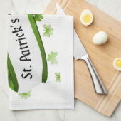 Saint Patrick's Day Kitchen Hand Towel Theedoek (Quarter Fold)