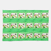 Saint Patrick's Day Kitchen Hand Towel Theedoek (Horizontaal)