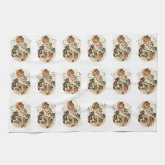 Saint Patrick's Day Kitchen Hand Towel Theedoek (Horizontaal)