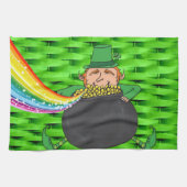 Saint Patrick's Day Kitchen Hand Towel Theedoek (Horizontaal)